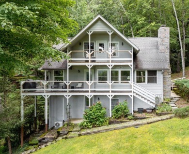 Welcome to the Bridge House -- Your Private Mountain Escape on Sapphire National Golf Club in North Carolina - for sale on GolfHomes.com, golf home, golf lot