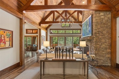 Welcome to a sophisticated mountain retreat on the banks of the on Cullasaja Club in North Carolina - for sale on GolfHomes.com, golf home, golf lot