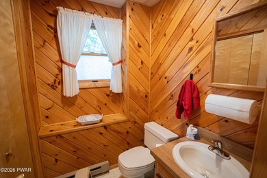 Discover this spacious contemporary home tucked away on a quiet on The Hideout Golf in Pennsylvania - for sale on GolfHomes.com, golf home, golf lot