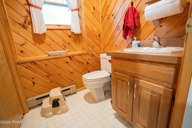 Discover this spacious contemporary home tucked away on a quiet on The Hideout Golf in Pennsylvania - for sale on GolfHomes.com, golf home, golf lot