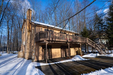 Discover this spacious contemporary home tucked away on a quiet on The Hideout Golf in Pennsylvania - for sale on GolfHomes.com, golf home, golf lot