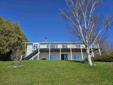 Lake Michigan Waterfront Home - 200' Frontage on 3 Acres! on Garden Golf Course in Michigan - for sale on GolfHomes.com, golf home, golf lot