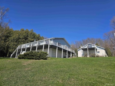 Lake Michigan Waterfront Home - 200' Frontage on 3 Acres! on Garden Golf Course in Michigan - for sale on GolfHomes.com, golf home, golf lot