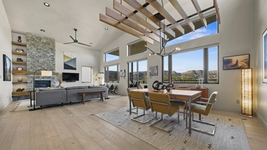 This modern masterpiece, built in 2020, offers the perfect blend on The Golf Club At Redlands Mesa in Colorado - for sale on GolfHomes.com, golf home, golf lot