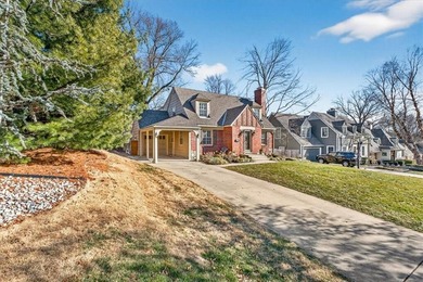 Charm and character abound in this spacious, thoughtfully on Mission Hills Country Club in Kansas - for sale on GolfHomes.com, golf home, golf lot