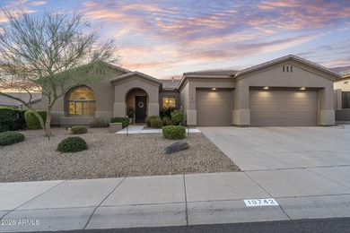 Impeccably maintained and showcasing true pride of ownership on Sanctuary Golf Course At WestWorld in Arizona - for sale on GolfHomes.com, golf home, golf lot