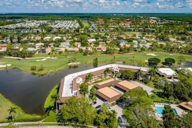 Enjoy tranquil panoramic waterfront views from the rear lanai on Royal Palm Golf Club in Florida - for sale on GolfHomes.com, golf home, golf lot