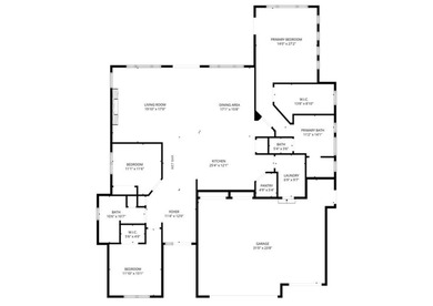 This modern masterpiece, built in 2020, offers the perfect blend on The Golf Club At Redlands Mesa in Colorado - for sale on GolfHomes.com, golf home, golf lot