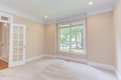 This exceptional home is located in Wilkinson Park within the on Governors Club in North Carolina - for sale on GolfHomes.com, golf home, golf lot
