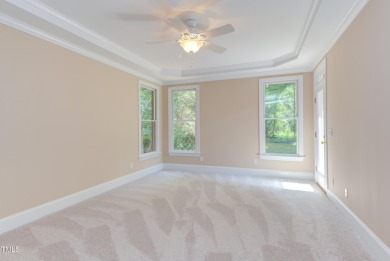 This exceptional home is located in Wilkinson Park within the on Governors Club in North Carolina - for sale on GolfHomes.com, golf home, golf lot
