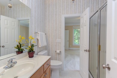 This exceptional home is located in Wilkinson Park within the on Governors Club in North Carolina - for sale on GolfHomes.com, golf home, golf lot