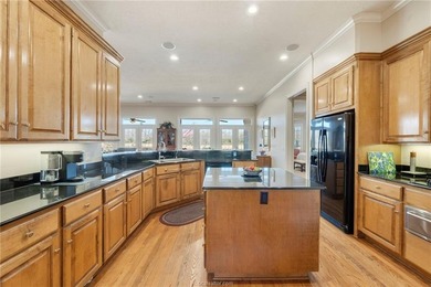 Beautifully positioned on an oversized lot along the 18th on Pebble Creek Country Club in Texas - for sale on GolfHomes.com, golf home, golf lot