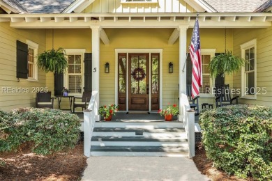 This beautifully renovated single-story home is nestled on a on Oldfield Golf Club in South Carolina - for sale on GolfHomes.com, golf home, golf lot