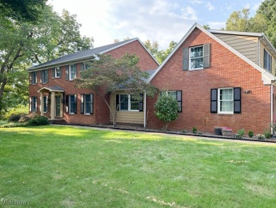 This all brick colonial offers over 4,000 square feet of living on The Sanctuary in Ohio - for sale on GolfHomes.com, golf home, golf lot