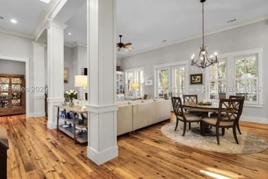 This beautifully renovated single-story home is nestled on a on Oldfield Golf Club in South Carolina - for sale on GolfHomes.com, golf home, golf lot