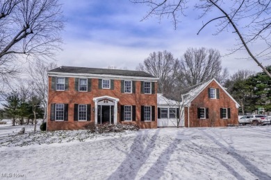 This all brick colonial offers over 4,000 square feet of living on The Sanctuary in Ohio - for sale on GolfHomes.com, golf home, golf lot