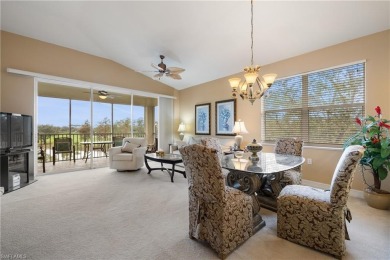 New listing. Bright three bdrm end unit with golf and lake views on Pelican Preserve Golf Club in Florida - for sale on GolfHomes.com, golf home, golf lot