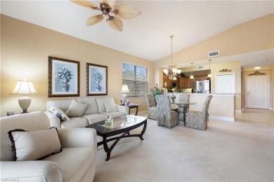 New listing. Bright three bdrm end unit with golf and lake views on Pelican Preserve Golf Club in Florida - for sale on GolfHomes.com, golf home, golf lot