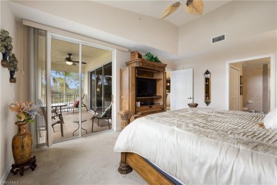 New listing. Bright three bdrm end unit with golf and lake views on Pelican Preserve Golf Club in Florida - for sale on GolfHomes.com, golf home, golf lot