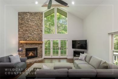 Located just outside the gates of Wildcat Cliffs Country Club on Wildcat Cliffs Country Club in North Carolina - for sale on GolfHomes.com, golf home, golf lot
