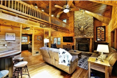 Welcome to this rare 4 bedroom, 3 1/2 bath LOG CABIN find in an on Bent Tree Golf Course in Georgia - for sale on GolfHomes.com, golf home, golf lot