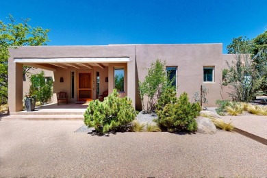 This 4 bedroom, 4 bath home, of which 1 Bedroom and 1 Bath are on The Club At Las Campanas  in New Mexico - for sale on GolfHomes.com, golf home, golf lot