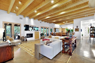 This 4 bedroom, 4 bath home, of which 1 Bedroom and 1 Bath are on The Club At Las Campanas  in New Mexico - for sale on GolfHomes.com, golf home, golf lot