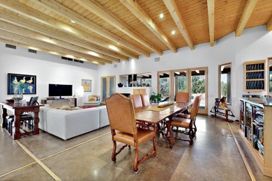 This 4 bedroom, 4 bath home, of which 1 Bedroom and 1 Bath are on The Club At Las Campanas  in New Mexico - for sale on GolfHomes.com, golf home, golf lot