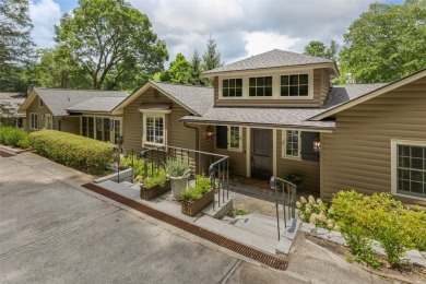 This first fairway home at Highlands Country Club combines a on Highlands Country Club in North Carolina - for sale on GolfHomes.com, golf home, golf lot