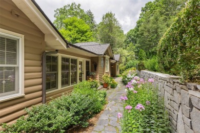 This first fairway home at Highlands Country Club combines a on Highlands Country Club in North Carolina - for sale on GolfHomes.com, golf home, golf lot