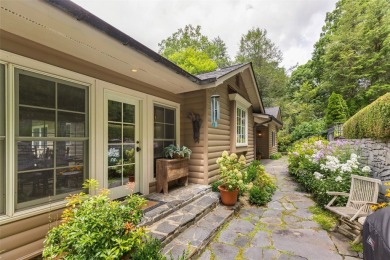 This first fairway home at Highlands Country Club combines a on Highlands Country Club in North Carolina - for sale on GolfHomes.com, golf home, golf lot