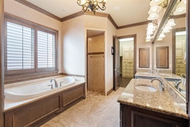 Large executive home in Rose Creek situated on a large lot with on Rose Creek Golf Club in Oklahoma - for sale on GolfHomes.com, golf home, golf lot