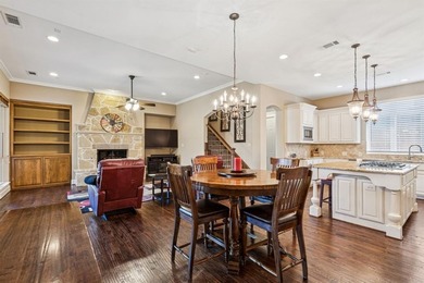 Step into luxury with this pristine custom Highland home on The Golf Club At Twin Creeks in Texas - for sale on GolfHomes.com, golf home, golf lot