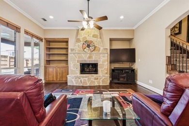 Step into luxury with this pristine custom Highland home on The Golf Club At Twin Creeks in Texas - for sale on GolfHomes.com, golf home, golf lot