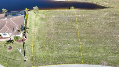 Perfect opportunity to own this lake front cleared lot located on Burnt Store Golf Club in Florida - for sale on GolfHomes.com, golf home, golf lot