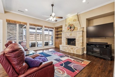 Step into luxury with this pristine custom Highland home on The Golf Club At Twin Creeks in Texas - for sale on GolfHomes.com, golf home, golf lot