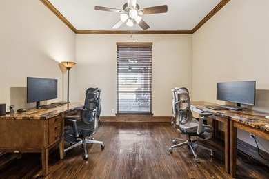 Step into luxury with this pristine custom Highland home on The Golf Club At Twin Creeks in Texas - for sale on GolfHomes.com, golf home, golf lot