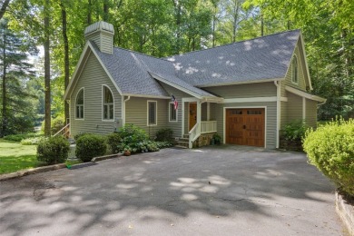 The perfect 3 bed, 3 and 1/2 bath Cottage with ample sized rooms on Burlingame Country Club in North Carolina - for sale on GolfHomes.com, golf home, golf lot