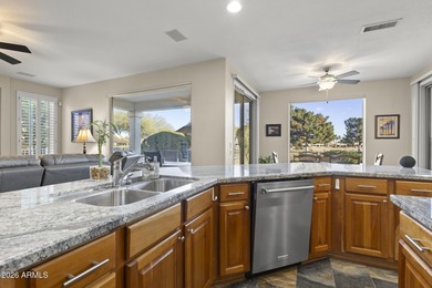 Beautiful Jasmine model on a premium golf course lot with on Sun City Grand Golf Couse and Club in Arizona - for sale on GolfHomes.com, golf home, golf lot