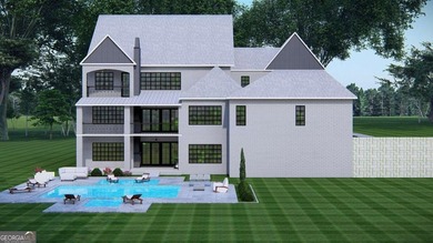 NOW UNDER CONSTRUCTION in the prestigious, gated Echelon Golf on Echelon Golf Club in Georgia - for sale on GolfHomes.com, golf home, golf lot