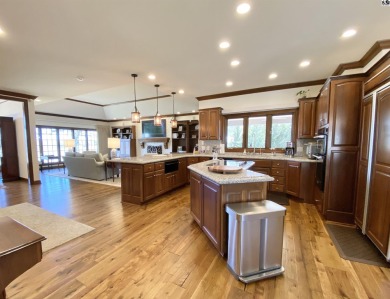 Custom-built home situated on 2.14 acres w/beautiful views of on Prairie Dunes Country Club in Kansas - for sale on GolfHomes.com, golf home, golf lot