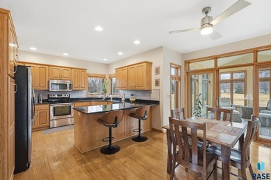 Beautiful two-story home located on the scenic Prairie Green on Prairie Green Golf Course in South Dakota - for sale on GolfHomes.com, golf home, golf lot