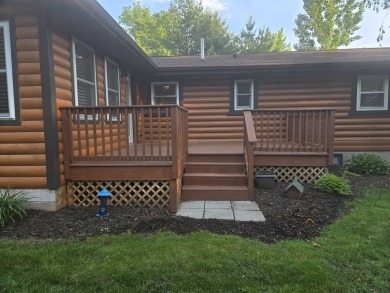 Gorgeous Log Cabin in highly desired location.  Deeded Access to on Northern Bay Golf Resort and Marina in Wisconsin - for sale on GolfHomes.com, golf home, golf lot