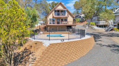 Lake Tulloch Vacation Home for Sale - 3BR/2BA Chalet with Pool & on The Club at Copper Valley Golf Course in California - for sale on GolfHomes.com, golf home, golf lot