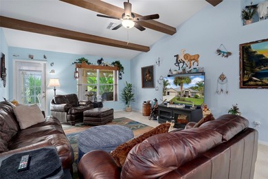 Exquisite 3 Bedroom, 3 Bathroom Pool Home Overlooking The Golf on Sherman Hills Golf Club in Florida - for sale on GolfHomes.com, golf home, golf lot