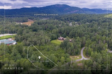 Lot 1 Ivy Gate Lane presents a rare opportunity to own an on High Hampton Inn and Country Club in North Carolina - for sale on GolfHomes.com, golf home, golf lot
