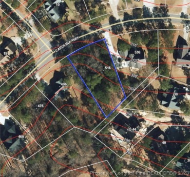 This buildable lot is nestled in the well-established & highly on Carolina Lakes Country Club in North Carolina - for sale on GolfHomes.com, golf home, golf lot