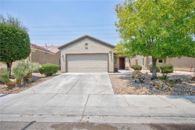 Welcome Home! This beautiful one-story, 3 bedroom/2 bath Sage on Aliante Golf Club in Nevada - for sale on GolfHomes.com, golf home, golf lot