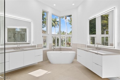 Experience refined luxury living in this freshly remodeled Wyman on Gulf Harbour Yacht and Country Club in Florida - for sale on GolfHomes.com, golf home, golf lot