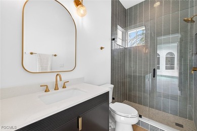 Experience refined luxury living in this freshly remodeled Wyman on Gulf Harbour Yacht and Country Club in Florida - for sale on GolfHomes.com, golf home, golf lot